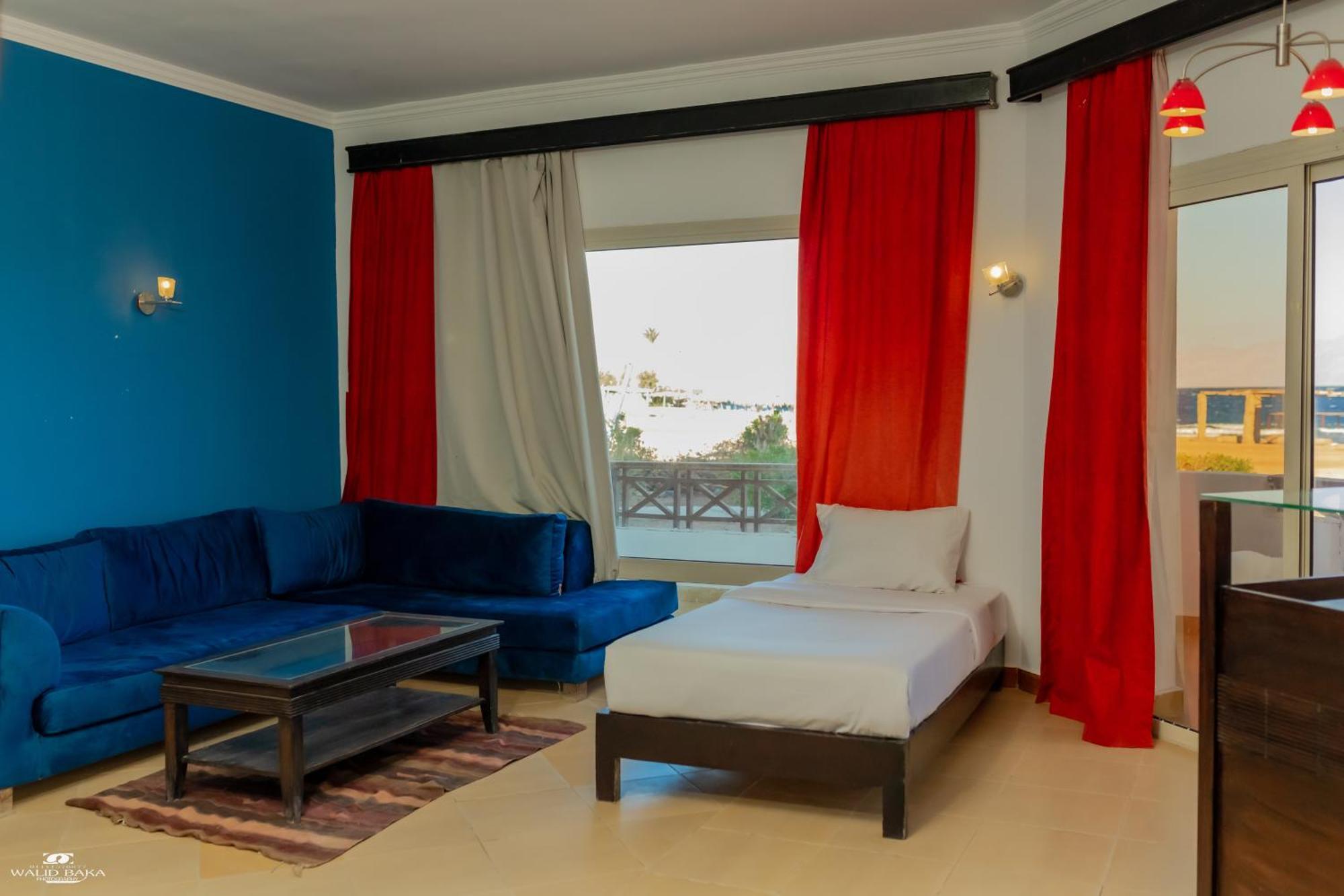 New Sea Sun Hotel Dahab Bagian luar foto