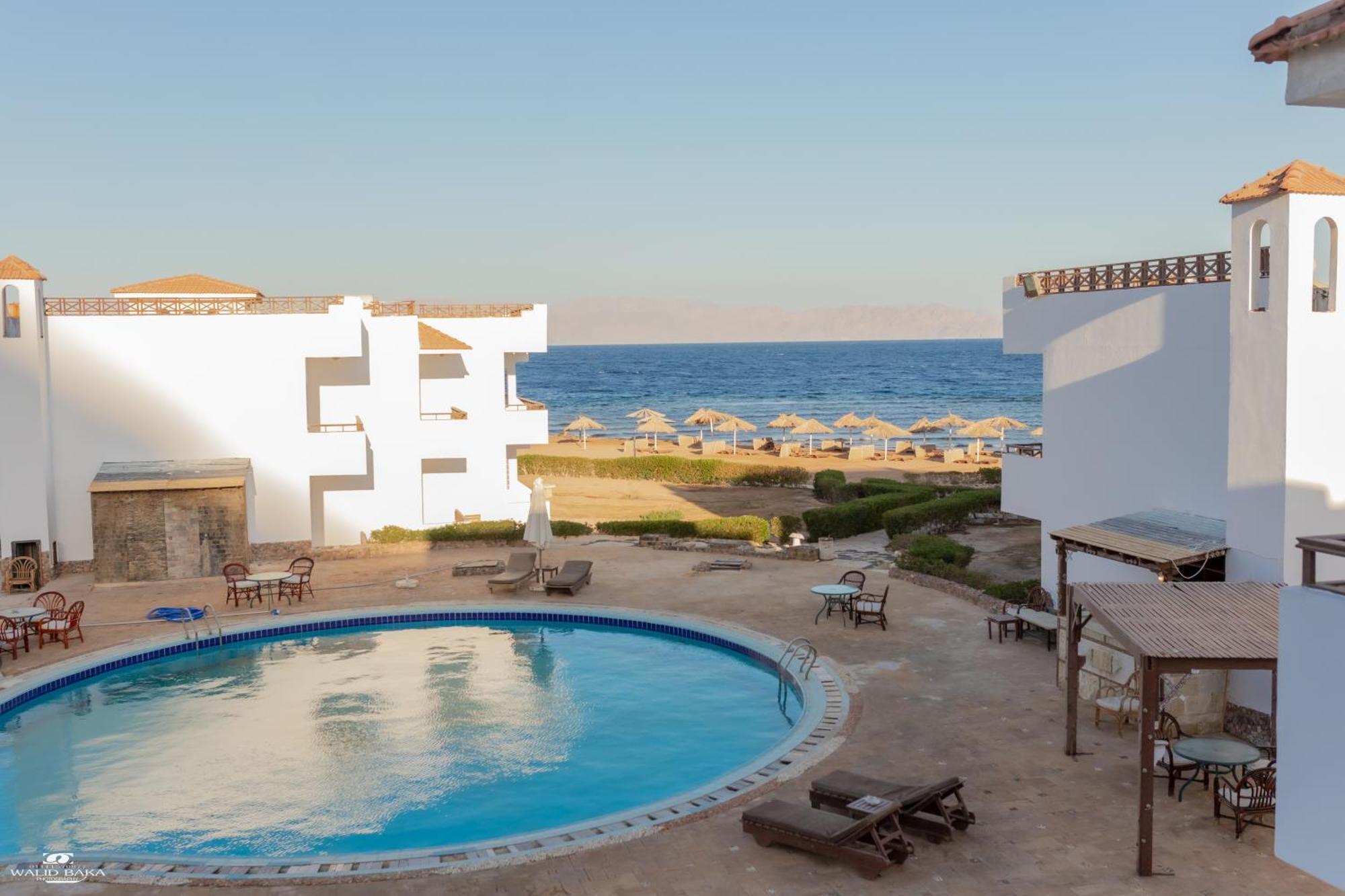 New Sea Sun Hotel Dahab Bagian luar foto